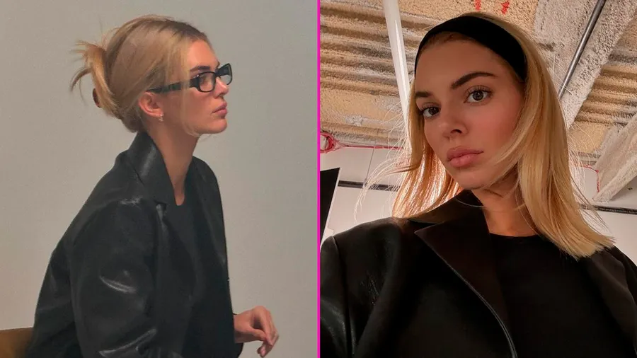 Kendall Jenner pelo rubio
