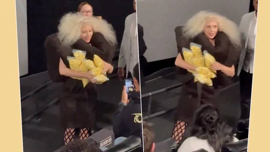 Lady Gaga palomitas