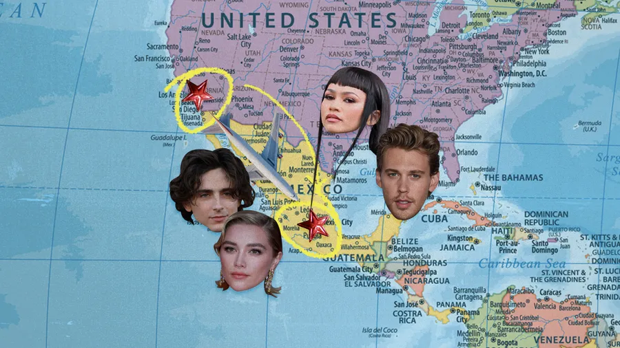 Los detalles de la visita de Zendaya, Timothée Chalamet, Austin Butler a CDMX