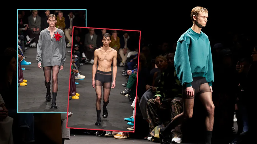 jw anderson no pantalones medias