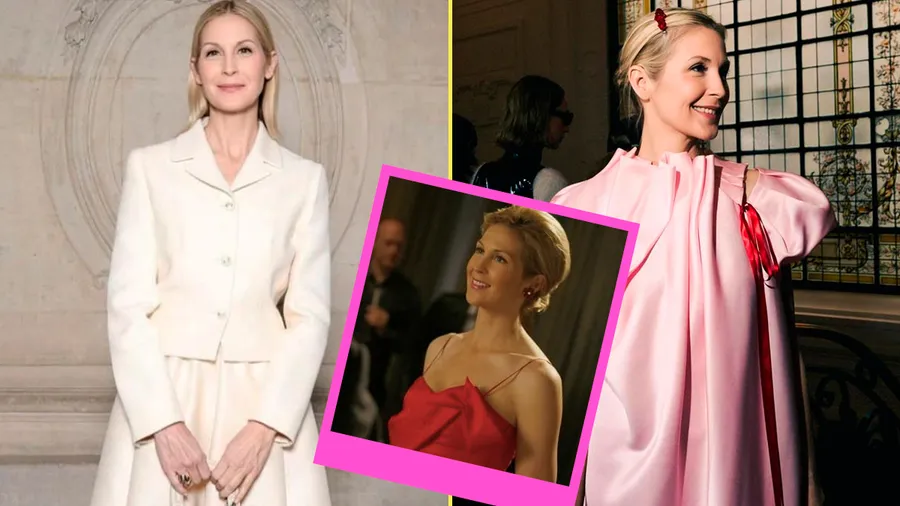 Kelly Rutherford es Lily van der Woodsen en la semana de alta costura