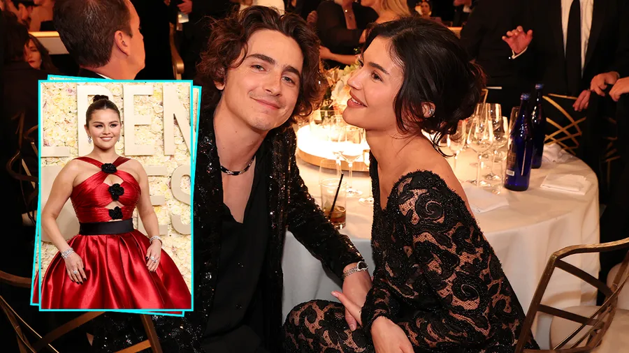 Timothée Chalamet rompe el silencio sobre el drama de Kylie Jenner y Selena Gomez en los Golden Globes
