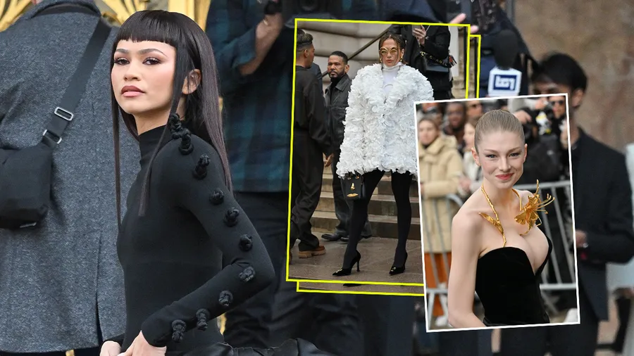 Zendaya, Hunter Schafer y J.Lo acaparan miradas en el front row de Schiaparelli