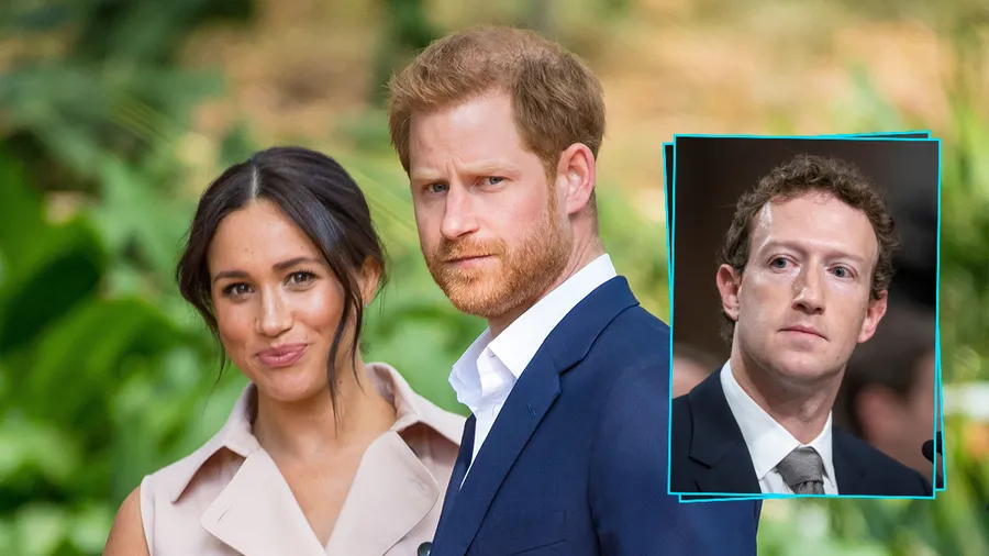 Meghan Markle y el príncipe Harry arremeten contra Mark Zuckerberg