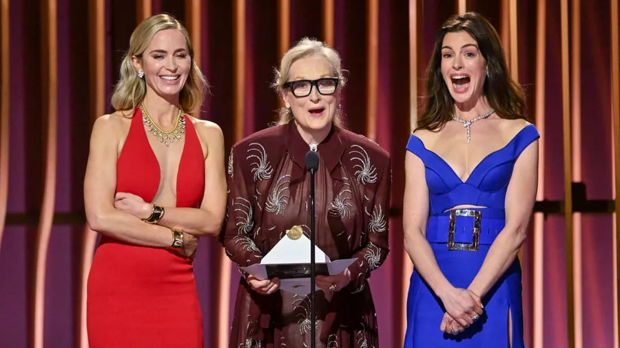 La reunión de El diablo viste a la moda de los SAG Awards: Merly, Anne y Emily