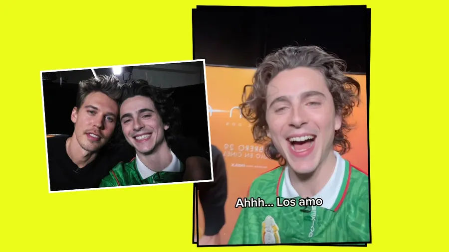 Timothée Chalamet usa la playera de la selección mexicana en su visita a CDMX