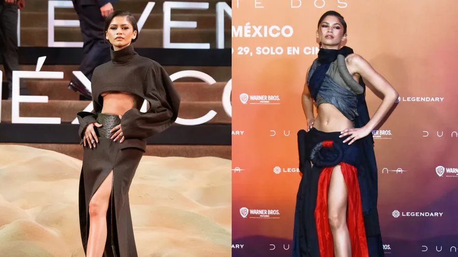 Todos los looks de Zendaya en la gira de prensa de Dune Parte 2