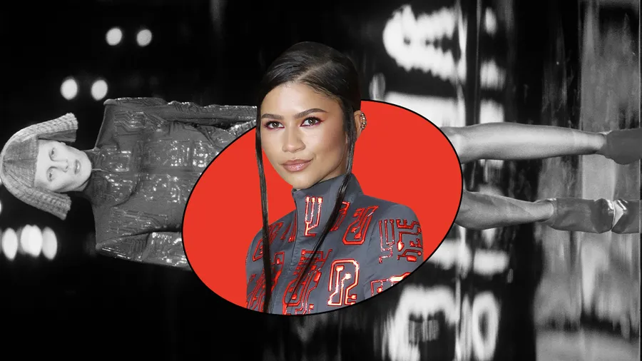 Zendaya lo hace de nuevo en un look de archivo de Givenchy por Alexander McQueen