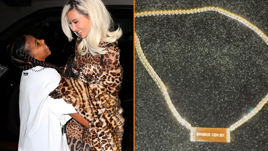North West regalo Kim Kardashian