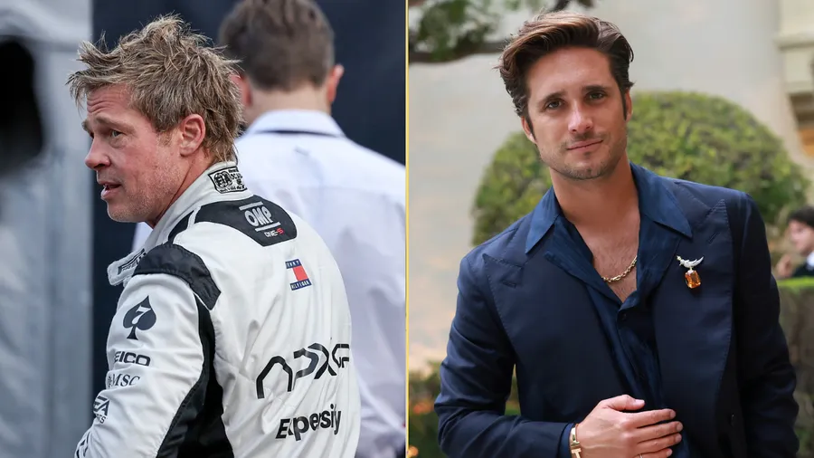 Brad Pitt y Diego Boneta