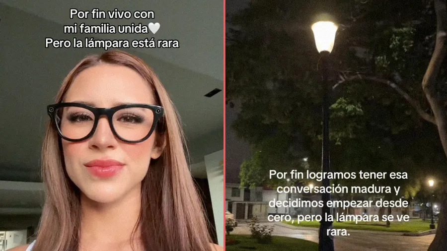 la lámpara está rota