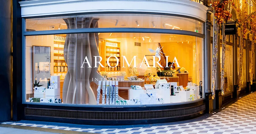 Aromaria inaugura su primera flagship store en el corazón de Londres