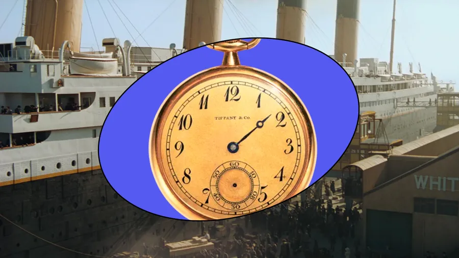 titanic reloj tiffany