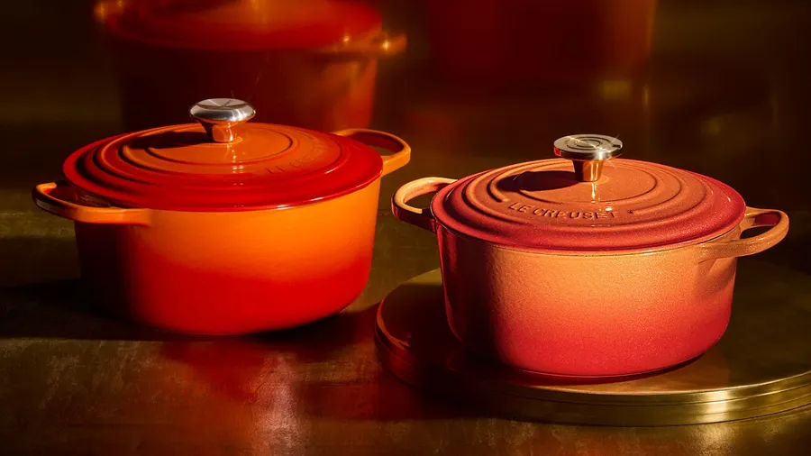 le creuset 100 años flamme doree