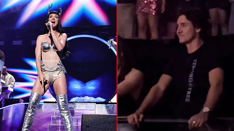 Justin Trudeau en el concierto de Katy Perry en medio de rumores de romance