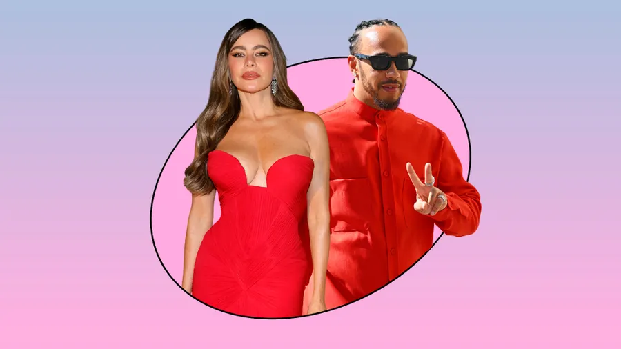 Sofia Vergara y Lewis Hamilton