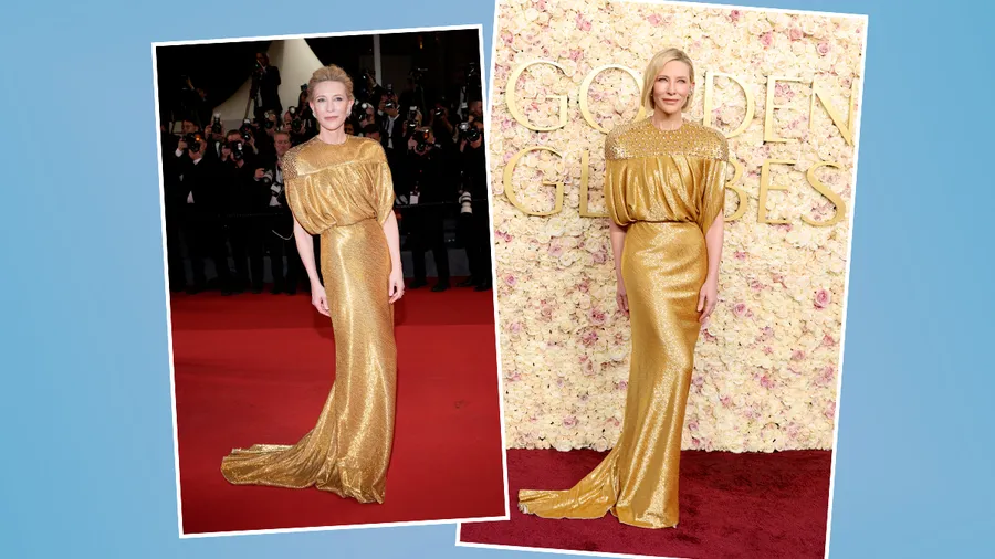 cate blanchett repetido look vestido reciclado