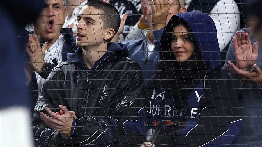 kylie-jenner-timothee-chalamet-yankees