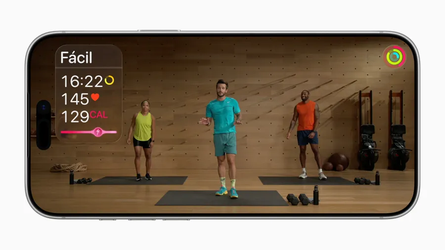apple fitness español
