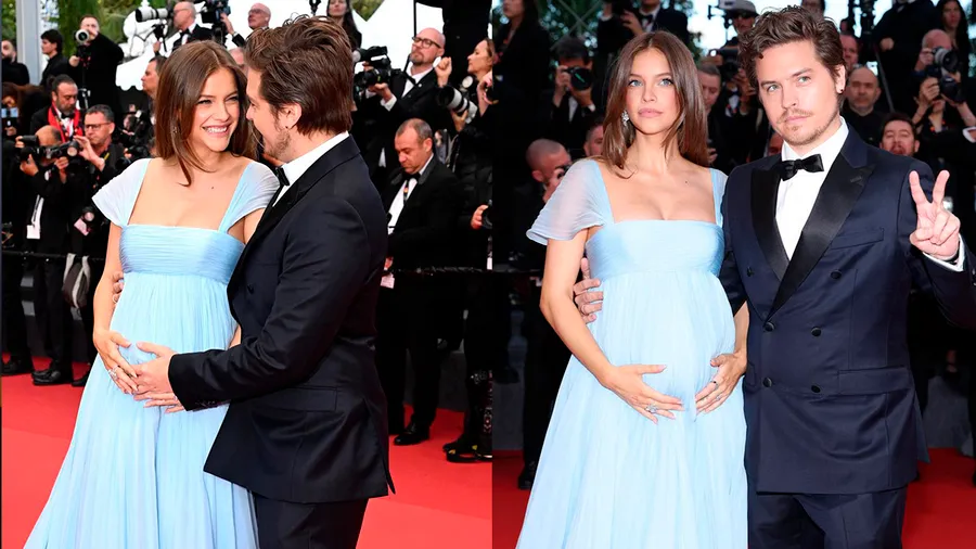 Barbara Palvin y Dylan Spropuse en el Festival de Cine de Cannes