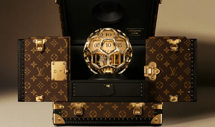 reloj balon futbol unicef louis vuitton