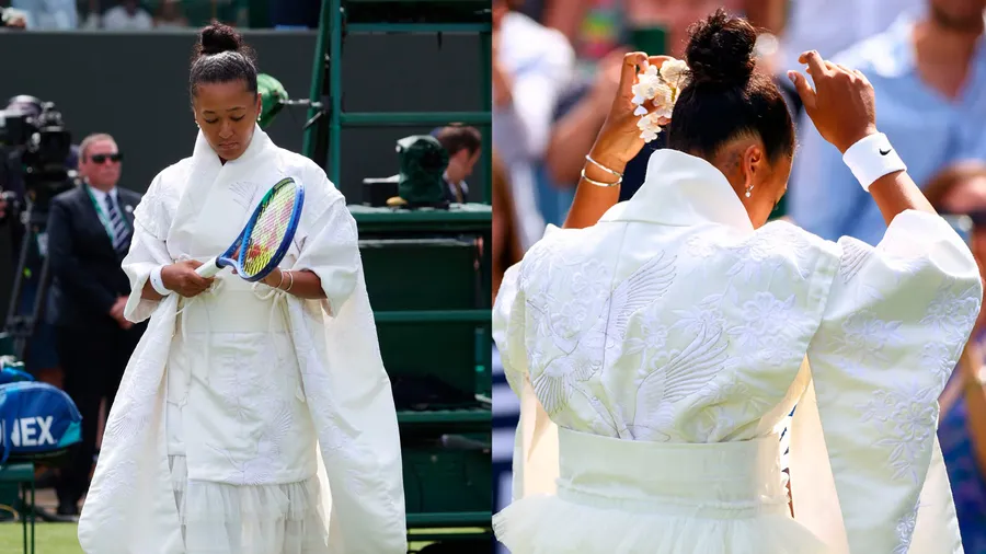 El estilo de Naomi Osaka en Wimbledon ya está ganando