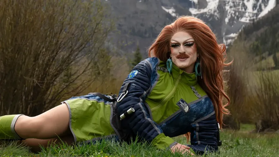 pattie gonia drag queen patagonia