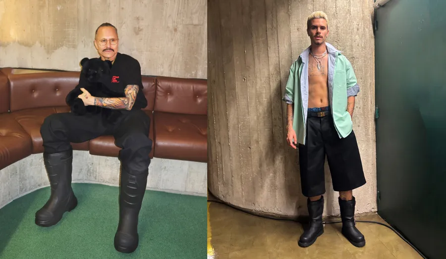 Willy Chavarria colabora con UGG en botas rudas y pantuflas de hotel
