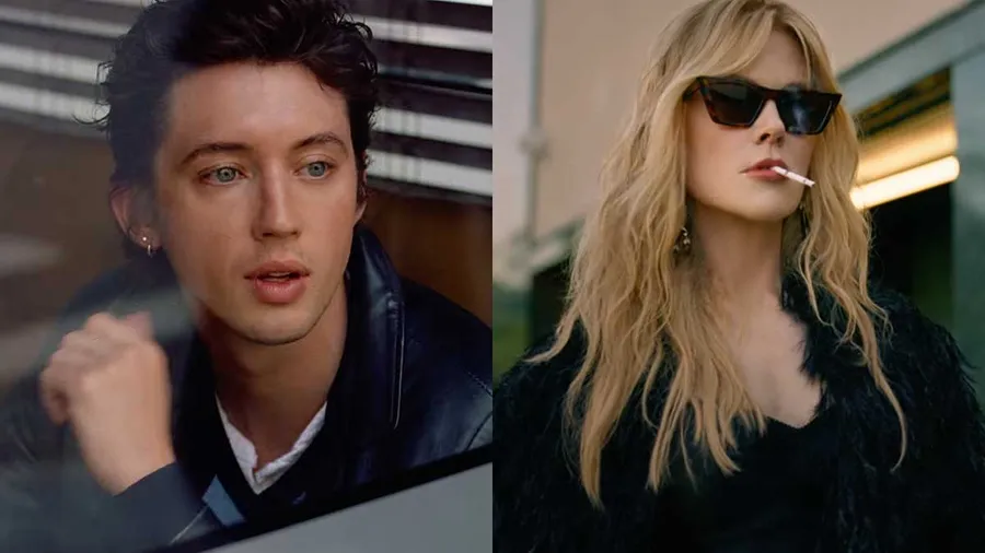 Nicole Kidman y Troye Sivan en el video de “She’s the Best”.
