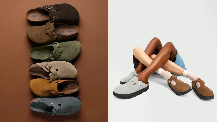 Las Birkenstock Boston, un clásico del diseño desde 1976.