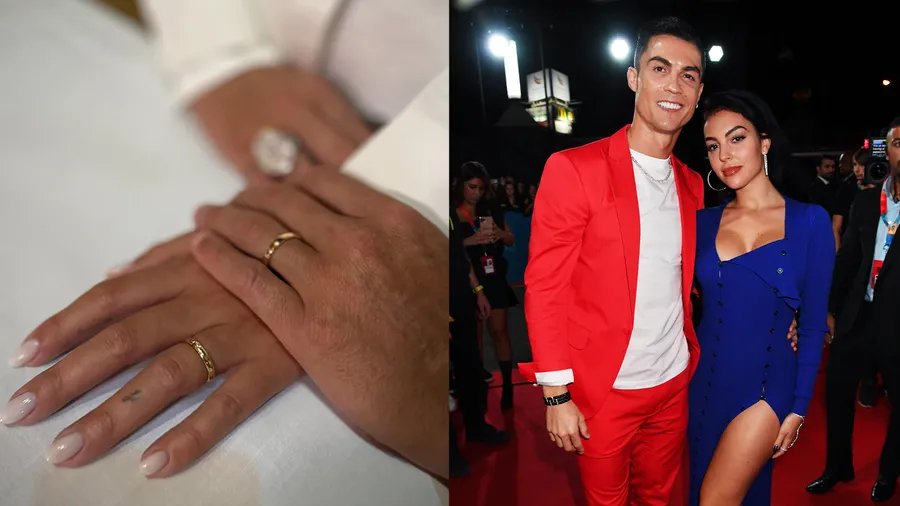 Georgina Rodríguez y Cristiano Ronaldo se casaron en Portugal.