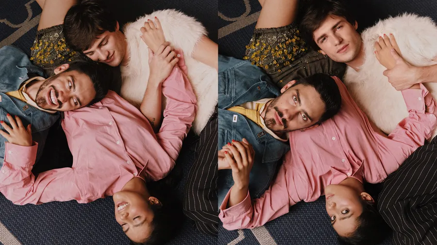 Renata Vaca, Iván Amozorrutia y Juan Pablo Fuentes. Mal de amores