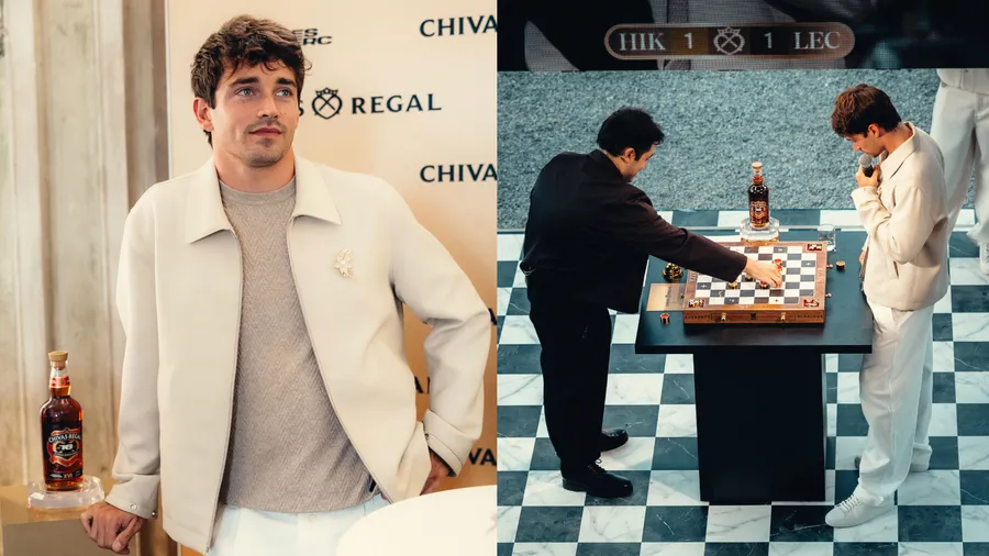 Charles Leclerc colabora con Chivas Regal para una edición limitada (y la historia detrás es fascinante)