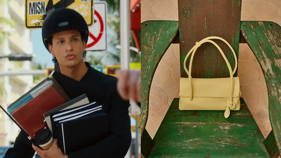 Magdaleno Delgado en la campaña de Le Turismo Long de Jacquemus.