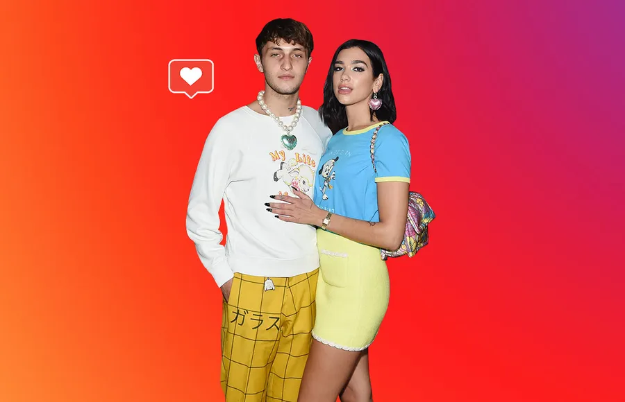 Foto: GettyImages; Anwar Hadid y Dua Lipa
