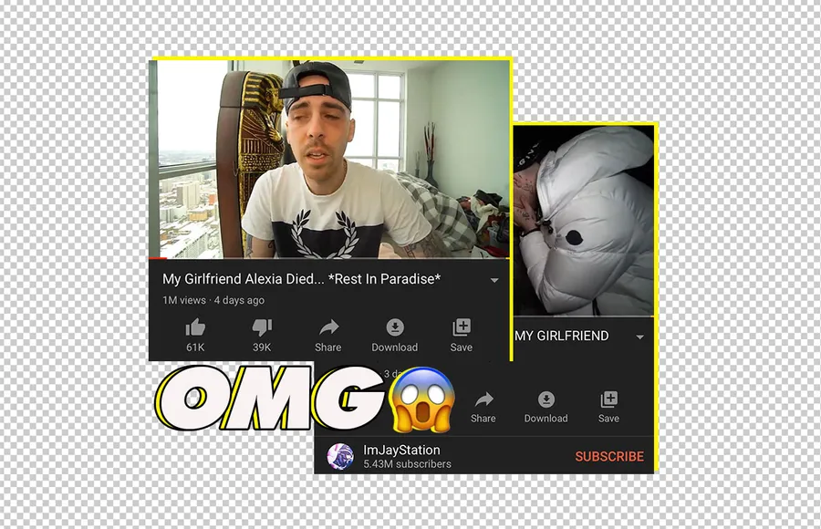 JayStation-youtuber-finge-muerte-novia