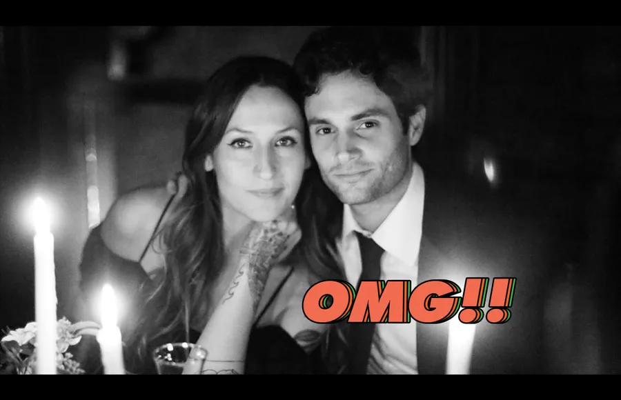 Penn-Badgley-Domino-Kirke-embarazo-primer-hijo