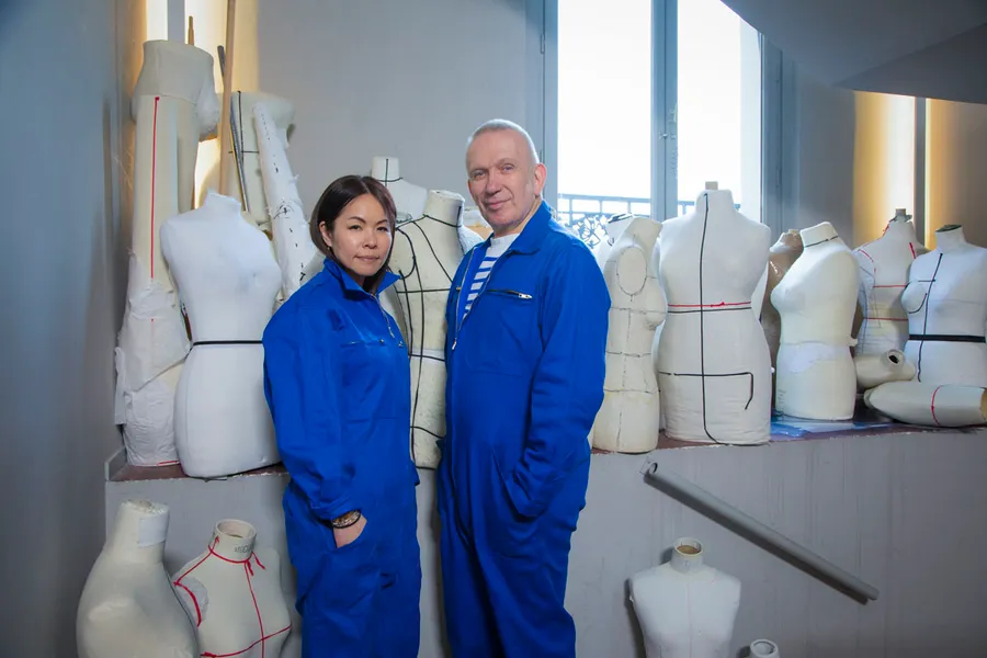 Chitose Abe & Jean Paul Gaultier (photo credit Gio Staiano)