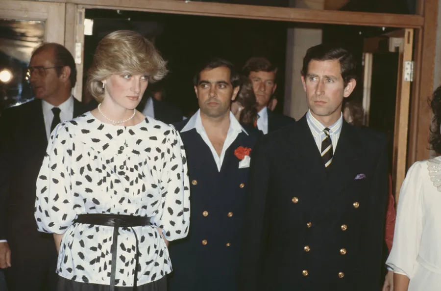 Charles And Diana In Adelaide
