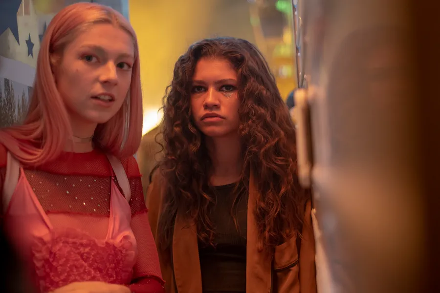 Jules y Rue en Euphoria.