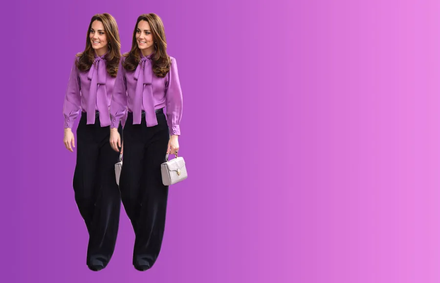 La gente sigue convencida de que Kate Middleton usa su blusa Gucci al revés
