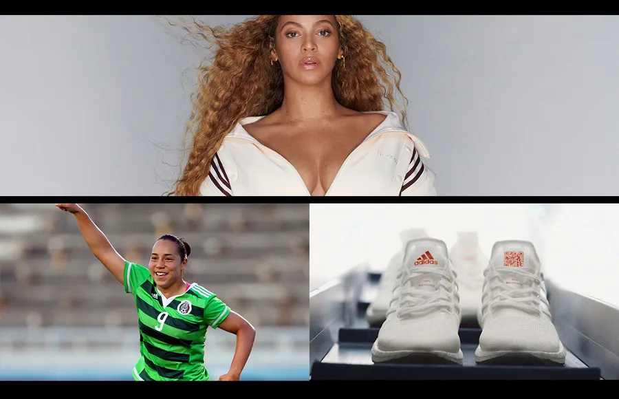 Adidas relanza "Impossible Is Nothing" con Beyoncé y una futbolista mexicana