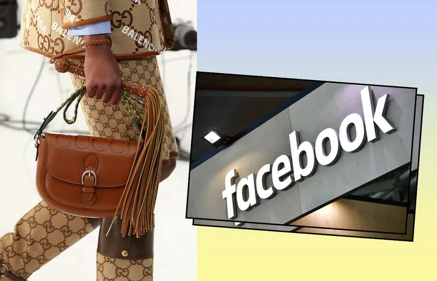 Gucci Facebook falsificaciones piratería