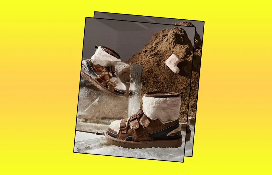 Ugg chancla bota Feng Chen Wang