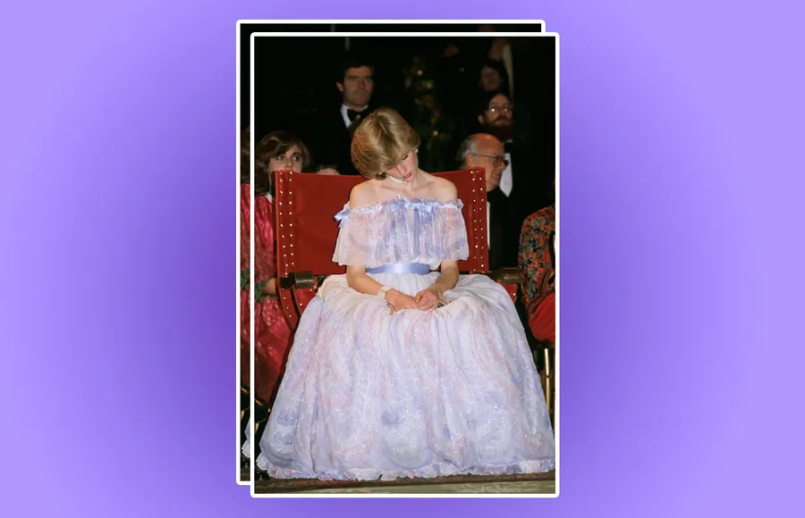 Lady Di dormida