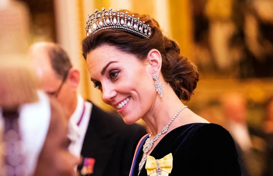 Kate Middleton solo ha usado 3 tiaras en su vida, en 11 ocasiones