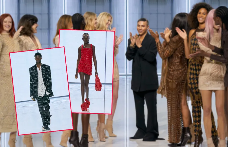 balmain 10 años olivier rousteing