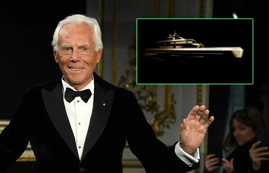 Giorgio Armani yate