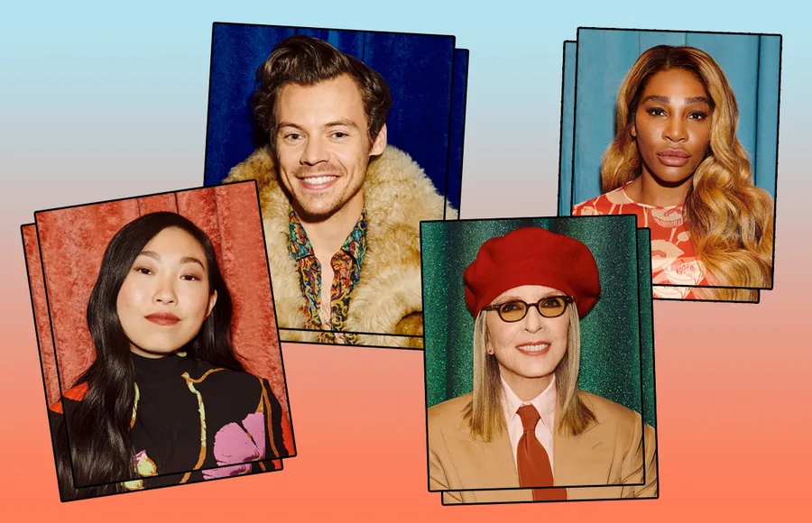 Awkwafina, Harry Styles, Diane Keaton y Serena Williams.