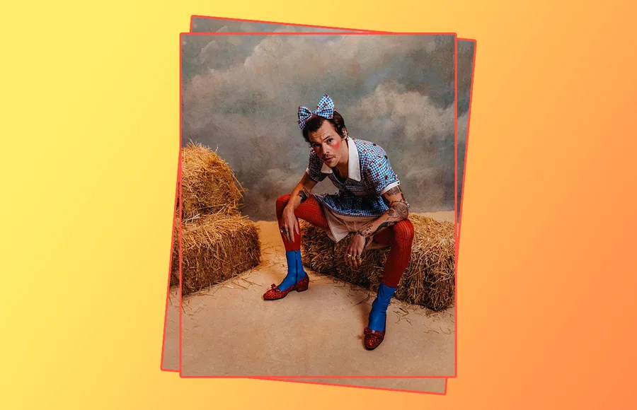 Necesitas ver a Harry Styles disfrazado de Dorothy de El Mago de Oz